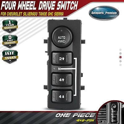 #ad 4x4 4WD Selector Control Switch for Chevy Silverado Sierra 1500 03 07 15136039 $15.60