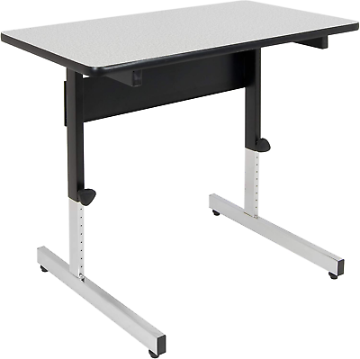#ad Adapta Desk Height Adjustable Desk 23quot; 33.5quot; All Purpose Standing Table fo $97.99