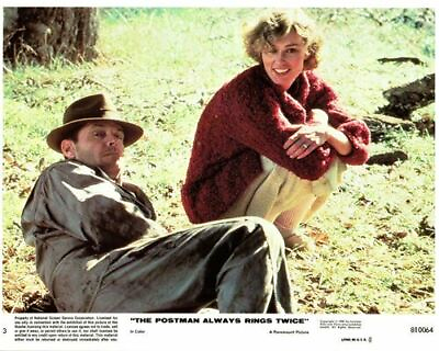 #ad Postman Always Rings Twice original lobby card Jack Nicholson Jessica Lange sit $29.99