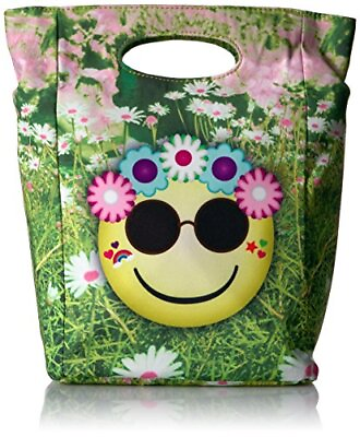 #ad T Shirt amp; Jeans Hippie Emoji Lunch Tote $14.54