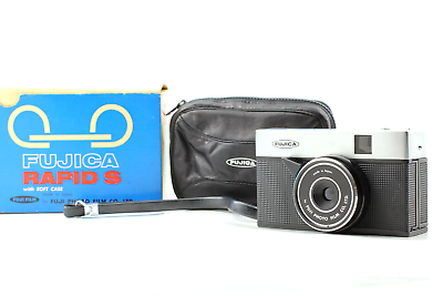 #ad #ad Rare 〖Unused〗 Fujica Rapid S Full Set Rapid Film Camera w Box From JAPAN $109.99