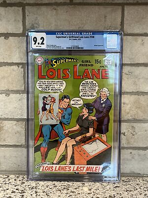 #ad Superman#x27;s Girlfriend Lois Lane #100 CGC 9.2 White Pages 4 70 Batman Appearance $175.50
