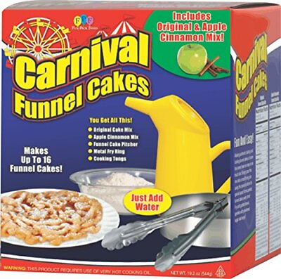 #ad Fun Pack Foods Funnel Cakes Deluxe Kit $30.61