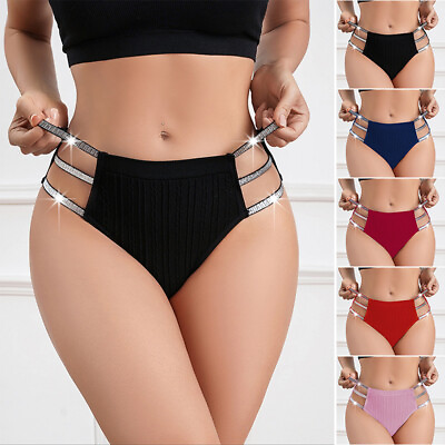 #ad Women Sexy G string Briefs Panties Hollow Out Thong Lingerie Underwear Knickers‹ $3.27
