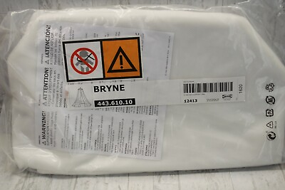 #ad NEW IKEA Bryne Mesh Canopy White Princess Mosquito Net Bed Cover Dome 443.610.10 $10.59