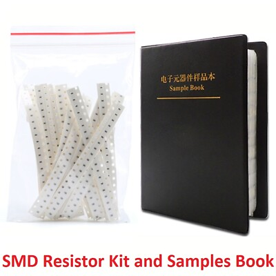 #ad 0805 SMD SMT Resistor Assort Kit And 0805 SMD Resistor Samples Book ±5% ±1% $28.50