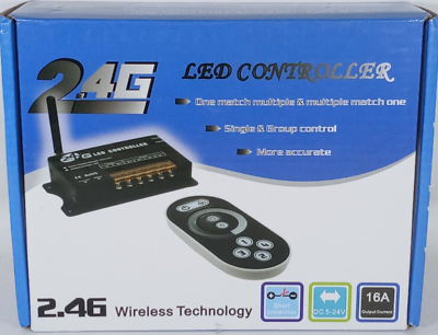 #ad 2.4G RF203 Touch Wireless Controller LED Dimmer Remote 5 24V 16A for Single $23.24