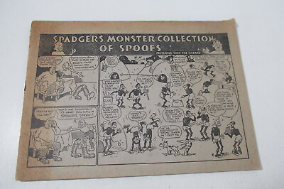 #ad Spadgers Monster Collection of Spoofs The Wizard c.1935 Rare card series GBP 12.99