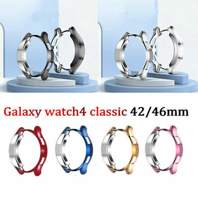 #ad For Samsung Galaxy Watch 6 4 Classic 42 46 43 47mm Case Plating TPU Frame Bumper $7.99