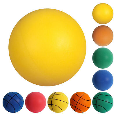#ad Silent Basketball Toy Safe Lightweight Quiet Training Ball Indoor Basketball $11.18