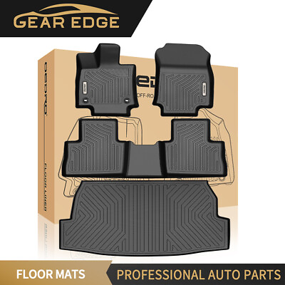 #ad Floor Mats Liners for 2019 2024 Toyota RAV4 No Hybrid Models TPE All Weather $93.99