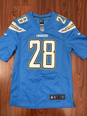 #ad Nike Los Angeles Chargers Melvin Gordon Alt Game Jersey Size Small On Field $48.95