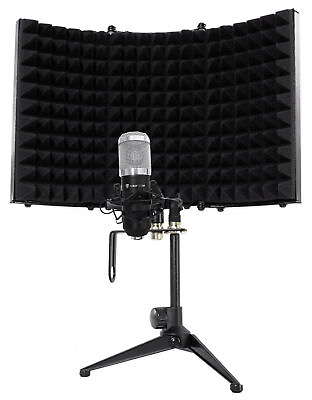 #ad Rockville RCM01 Pro Studio Recording Condenser Microphone MicShock MountShield $74.95