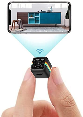 #ad Hidden Spy Wifi Wireless Camera Mini Home Security Camera Small CamHome Camera $29.07