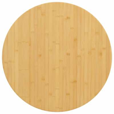 #ad Table Ø23.6quot;x0.6quot; Bamboo C7C1 $63.95