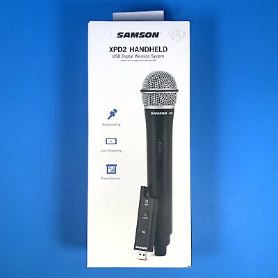 #ad Samson XPD2 Wireless Handheld USB Digital Microphone System $89.21