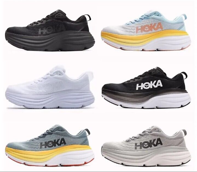 #ad #ad Hoka One One Bondi 8 Sneakers Athletic Running Shoes Women#x27;s Trainers Gym $86.99
