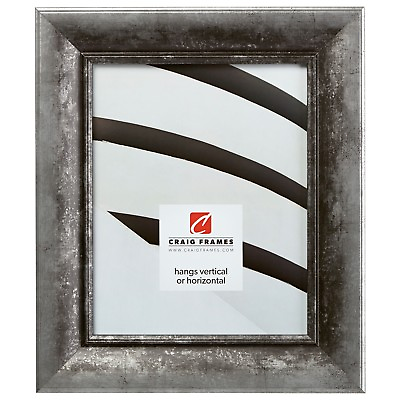 #ad Craig Frames Vintage Verandah 2quot; Silver amp; Black Picture Frame $80.99