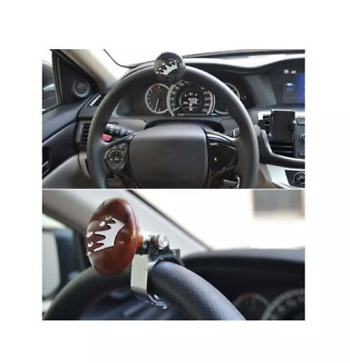#ad car rotary stering wheel car accessories Steering wheel Handles. $8.00