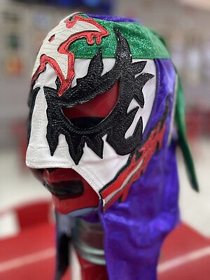 #ad Mexican Wrestling Mask Lucha Libre PRO GRADE #CEROMIEDO #JOKER #PENTACEROMIEDO $250.00