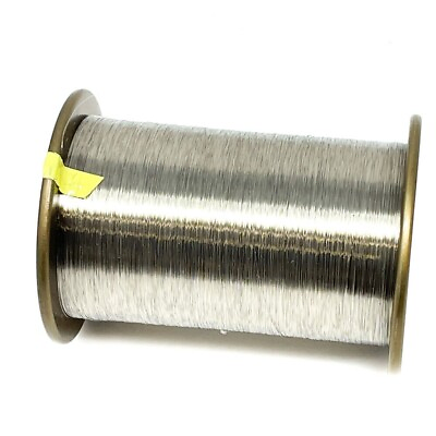 #ad Malin Wilstabrite 0.004 in Dia. Stainless Chromium Nickel Alloy Wire Spool USA $63.97
