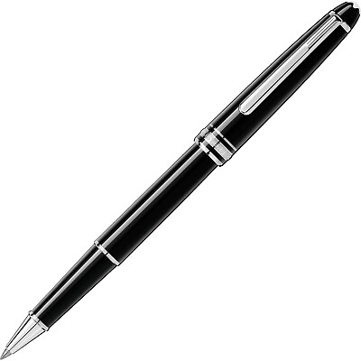 #ad New Montblanc Resin Black Pen Rollerball Pen 163 $371.62