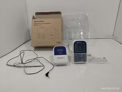 #ad THERM PRO REMOTE FOOD THERMOMETER MODEL TP 11 Used TESTED comes with batteries $25.00