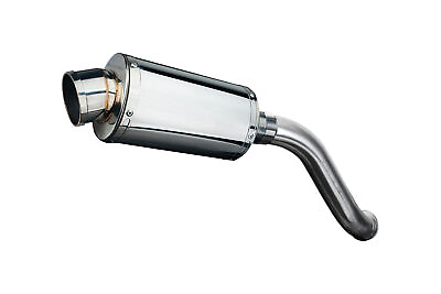#ad Honda VFR750 High Mount Delkevic SS70 9quot; Stainless Oval Muffler Exhaust 94 97 $229.99