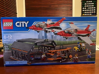 #ad lego City Airport Air Show $150.00