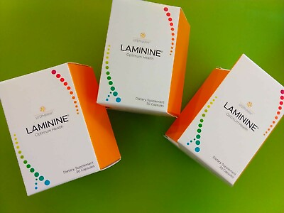 #ad LAMININE 3 bottles x 30 capsules each Repare Aged cell amino acid EXP 07 2026 $115.60
