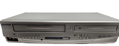 #ad Sylvania DVD VCR Combo Player VHS Recorder SRD4900 No Remote $32.99
