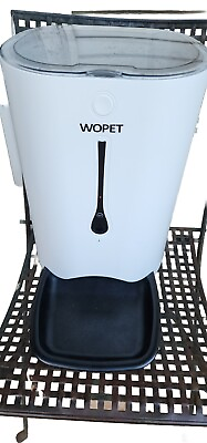 #ad WOpet Automatic Pet Feeder 7 L White $49.99