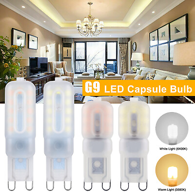 #ad G9 LED 5W Dimmable Capsule Bulb Replace Halogen Light Lamps AC110 240V Warm Cool $57.94