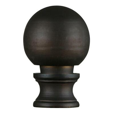 #ad Classic Ball Lamp Finial 1 1 2quot; Height Oil Rubbed Bronze Westinghouse 7000500 $9.35