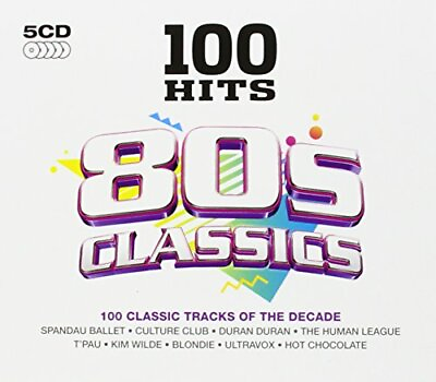 #ad #ad Various Artists 100 Hits 80s Classics Various Artists CD CSVG The Fast Free $8.00