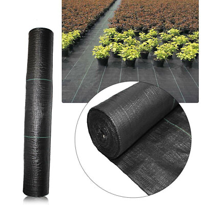 #ad Agricultural Anti Grass Cloth Farm oriented Weed Barrier Mat $98.99