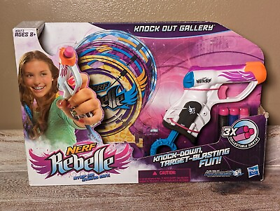 #ad Nerf Rebelle Knock Out Gallery Set $9.99