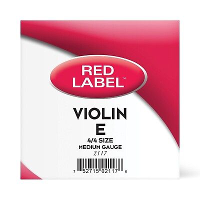 #ad Red Label Violin E Single String 4 4 Medium $4.70