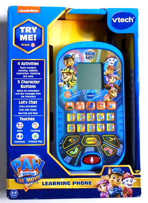 #ad Nickelodeon Paw Patrol Vtech Learning Phone $15.00