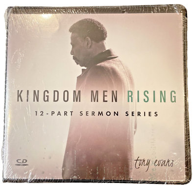 #ad TONY EVANS Audio CD Set Kingdom Men Rising 12 Part Sermon Series $14.99
