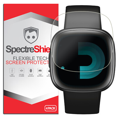 #ad 4 Pack Fitbit Versa 4 Screen Protector Spectre Shield $5.99