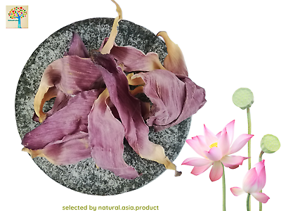#ad 100% 20 g Organic Sacred Pink Lotus Dried Petal Nelumbo nucifera Tea Sundry $9.99