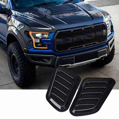 #ad Sport Front Hood Side Air Flow Vent Hole Cover Decor Trim For Ford F 150 F 250 $19.99