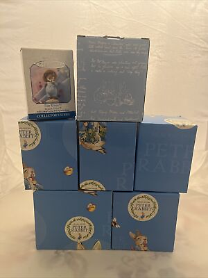 #ad Beatrix Potter Peter Rabbit Figurine Collection $299.00