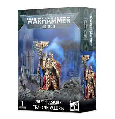 #ad Warhammer 40K: Captain General Trajann Valoris Mini Figure $34.93