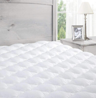 #ad Utopia Bedding Quilted Fitted Mattress Pad Queen $14.99