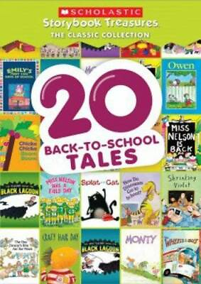 #ad 20 Back To School Tales: Scholastic Storybook DVD VERY GOOD $5.49
