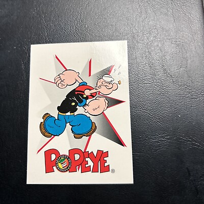 #ad Jb12 Popeye 1994 Card Creations #1 The Sailor Man $3.49