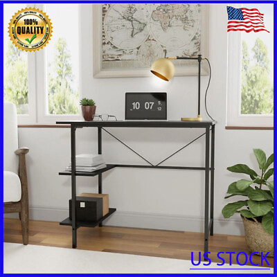 #ad 30 inch Tall Storage Desk Computer Desk Home Office Desk PC Laptop Study Table $63.87