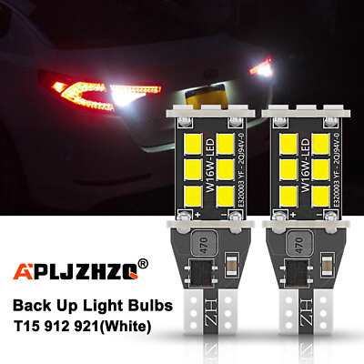 #ad Super Bright LED Bulb For Car Backup Reverse Light 912 921 T15 W16W White Canbus $9.99